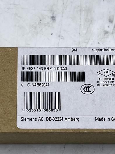 Siemens 6ES7 193-6BP00-0DA0