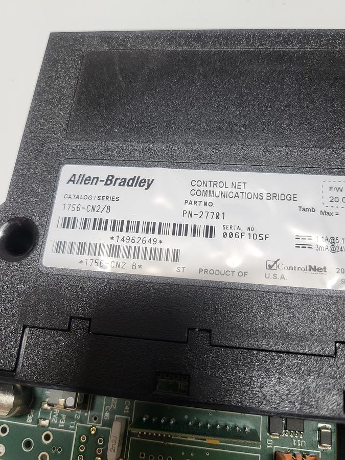 Used Allen-Bradley Control Net 1756-CN2 Ser.B