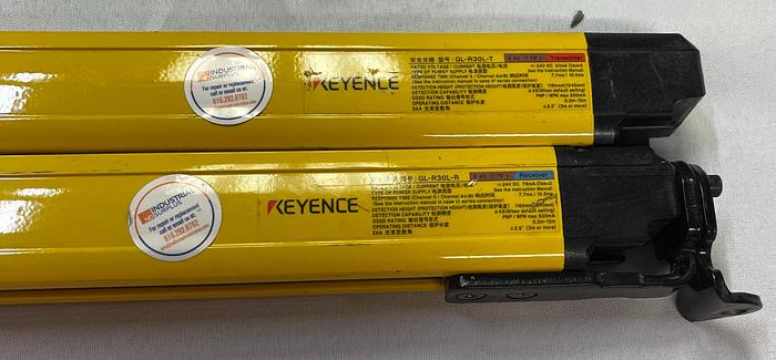 Used KEYENCE GL-R30L-T, GL-R30L-R