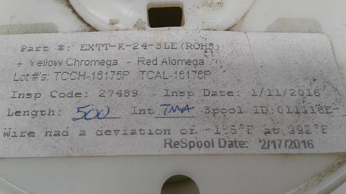 Used Spool EXTT-K-24-SLE (ROHS) L:500 Int:TMA