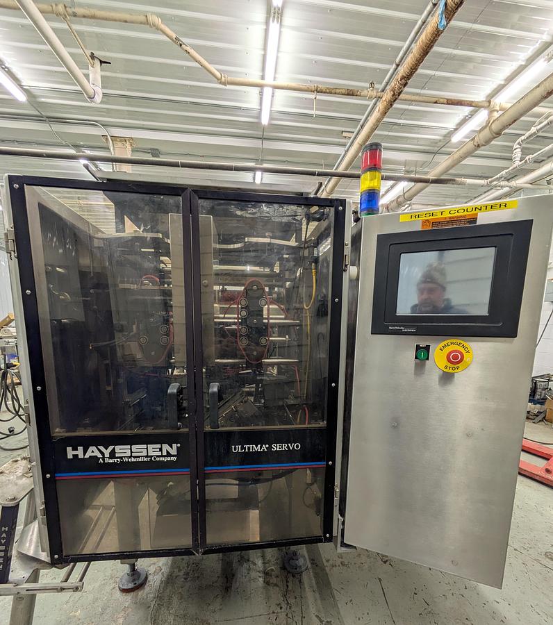 Used Hayssen 12-16HR form and fill bagger