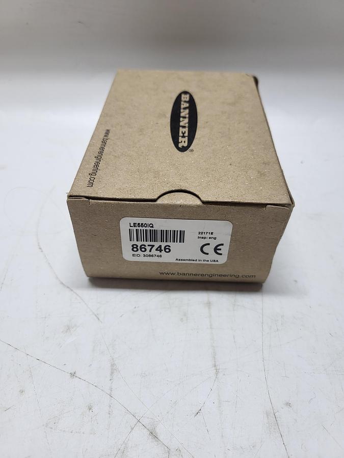 Banner LE550IQ 86746 New! in Box!