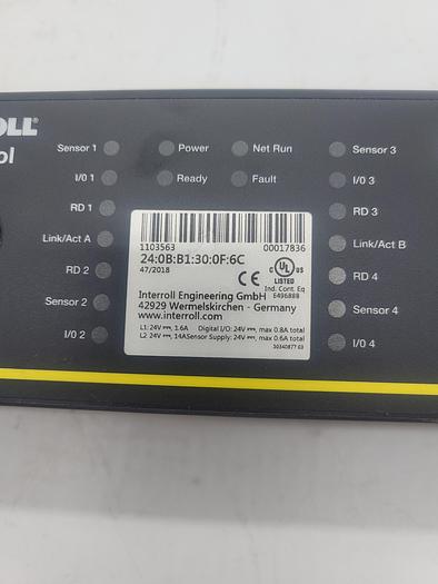 Used Interroll MultiControl 24:0B:B1:30:0F:6C
