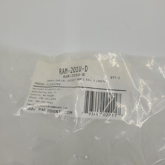 RAM-201U-D - double socket arm