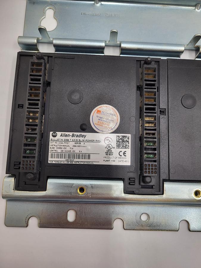 Used Allen Bradley 2094-PRS7 Axis Slim Power Rail