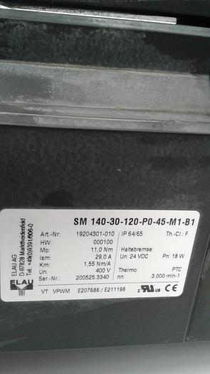 Used ELAU AG SM 140-30-120-P0-45-M1-B1