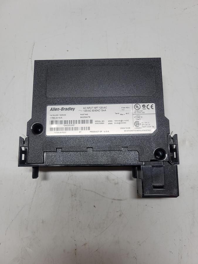 Used Allen-Bradley AC Input 16PT 1756-IA16 Ser.A