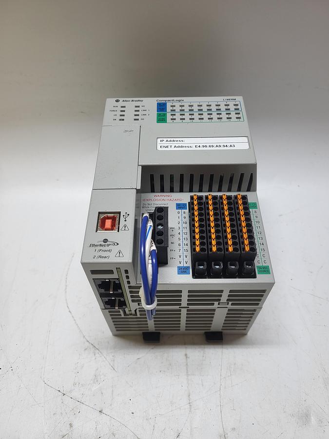 Used Allen-Bradley 1769-L18ERM-BB1B Ser.B