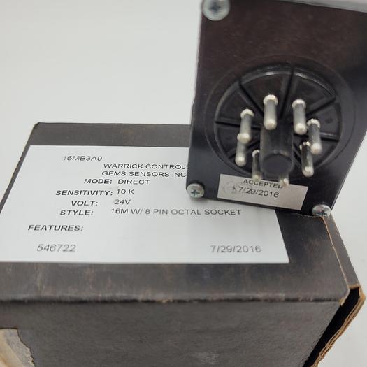 Warrick (Gems Sensors) 16B1A0 Level Controller NEW IN BOX