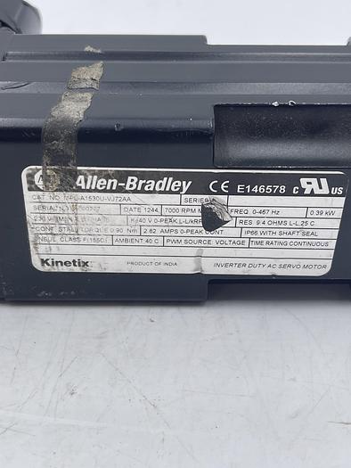 Used Allen-Bradley MPL-A1530U-VJ72AA Ser A