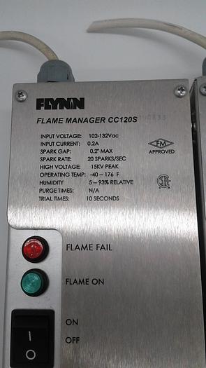 Used Flynn Flame Manager CC120S