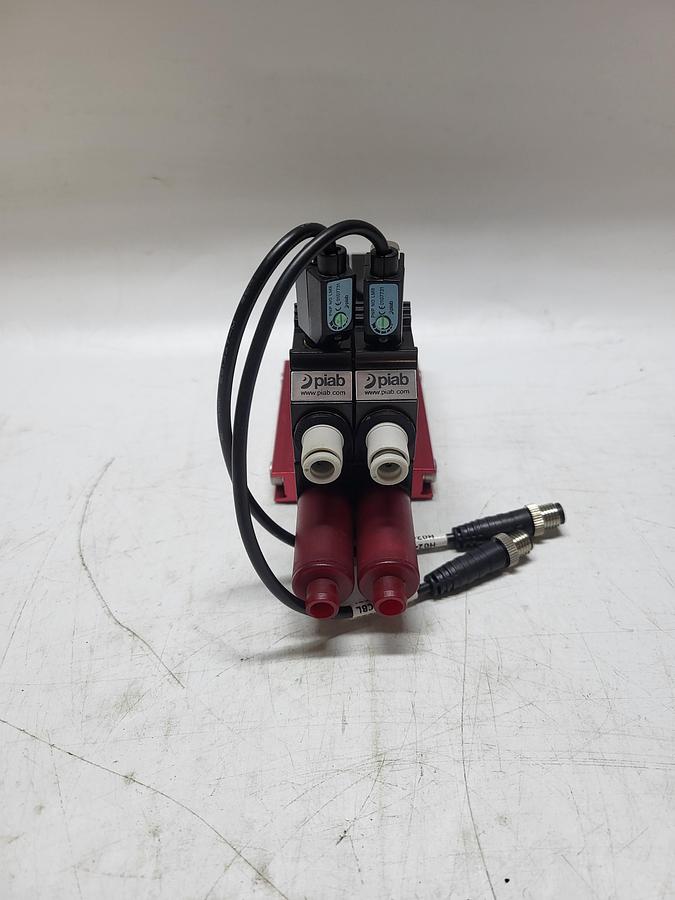 Used Piab QR 10/6 P3010 Double Vacuum P3010.00.AA.04.AA.05