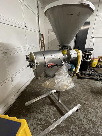 Used Kemuter sifter mounted on stainless frame 