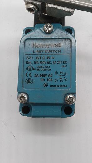 Used Honeywell Limit Switch SZL-WLC-B-N