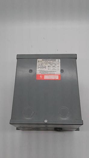 Used Square D 9732 H-1 Dry Type Transformer Single Phase 1.5KVA 115C Temperature Rise
