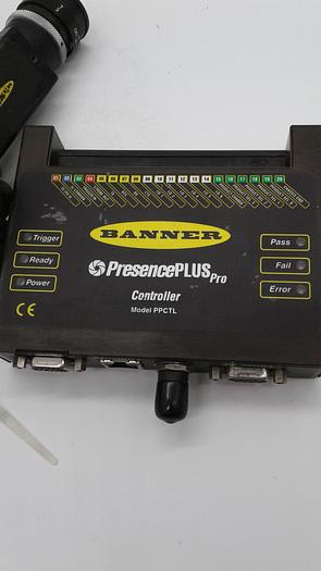 Used Banner Presence Plus Controller & Camera PPCTL