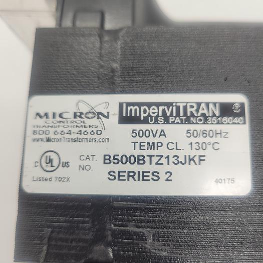 Used Micron Impervitran B500BTZ13JKF