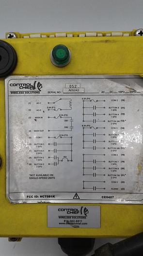 Used Control Chief A05042 NCT081K