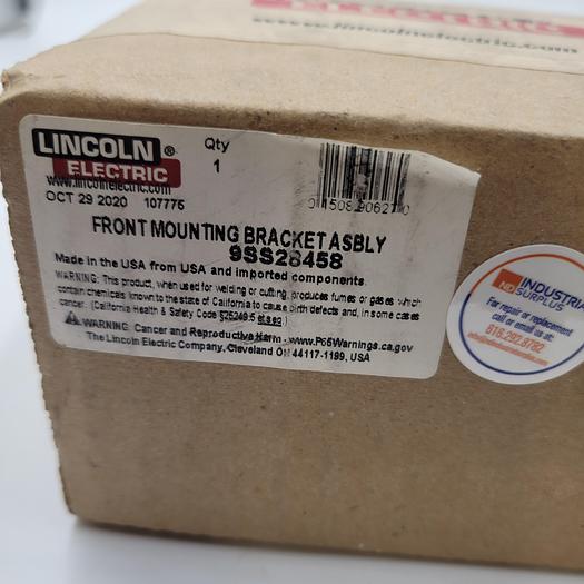 Lincoln Electric 9SS28458 S28458 FRONT MOUNTING BRACKET *NEW in sealed box*