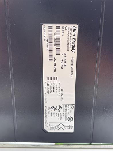 Used Allen-Bradley 1756-A13 Ser C