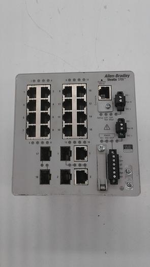 Used Allen-Bradley Stratix 5700 Ethernet Managed Switch 1783-BMS20CGN