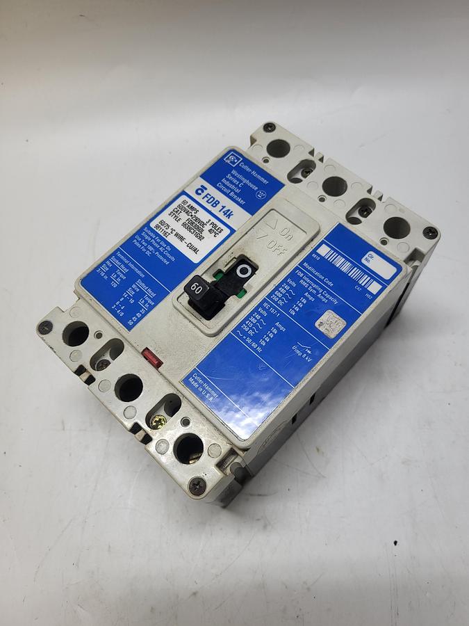 Used Cutler Hammer Westinghouse Series C Circuit Breaker FD83060L