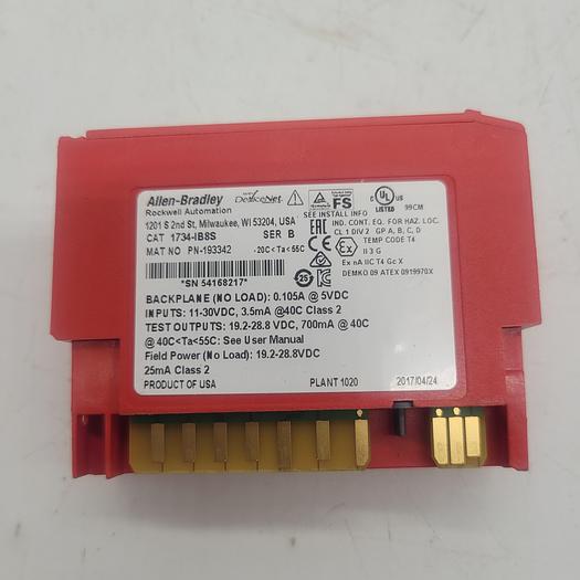Used Allen-Bradley Safety Sink Input 1734-IB8S