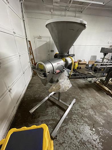 Used Kemuter sifter mounted on stainless frame 