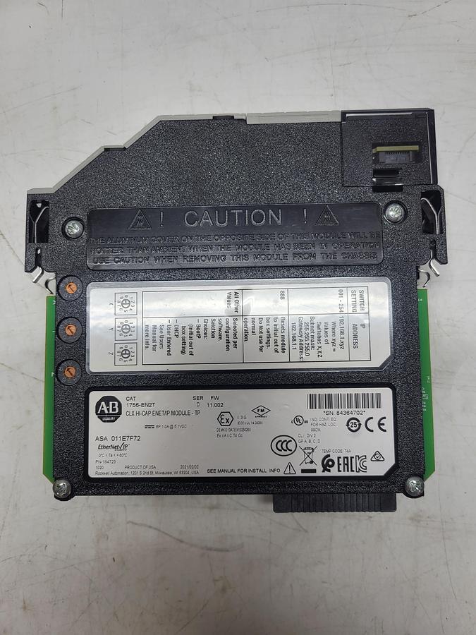 Allen-Bradley Ethernet/IP 1756-EN2T Ser.C