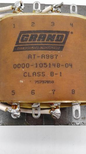 Used Grand Transformers Incorporated AT-A987 Class B-1
