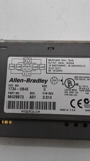 Used Allen-Bradley 1734-0B4E