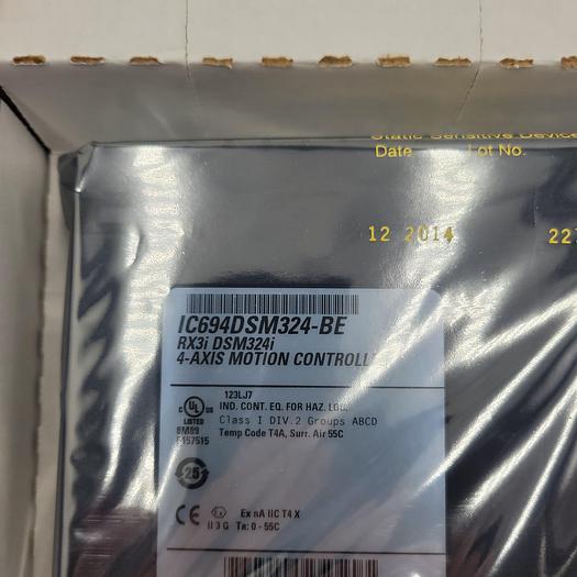 GE IC694DSM324-BE RX3i DSM324i / 4 AXIS MOTION CONTROLLER - new & original packaging
