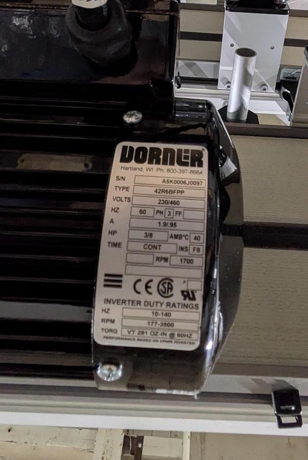 Used Dorner conveyor