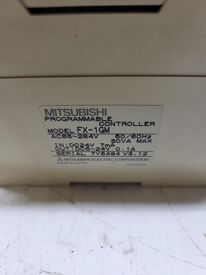 Used Mitsubishi Programmable Controller FX-1GM
