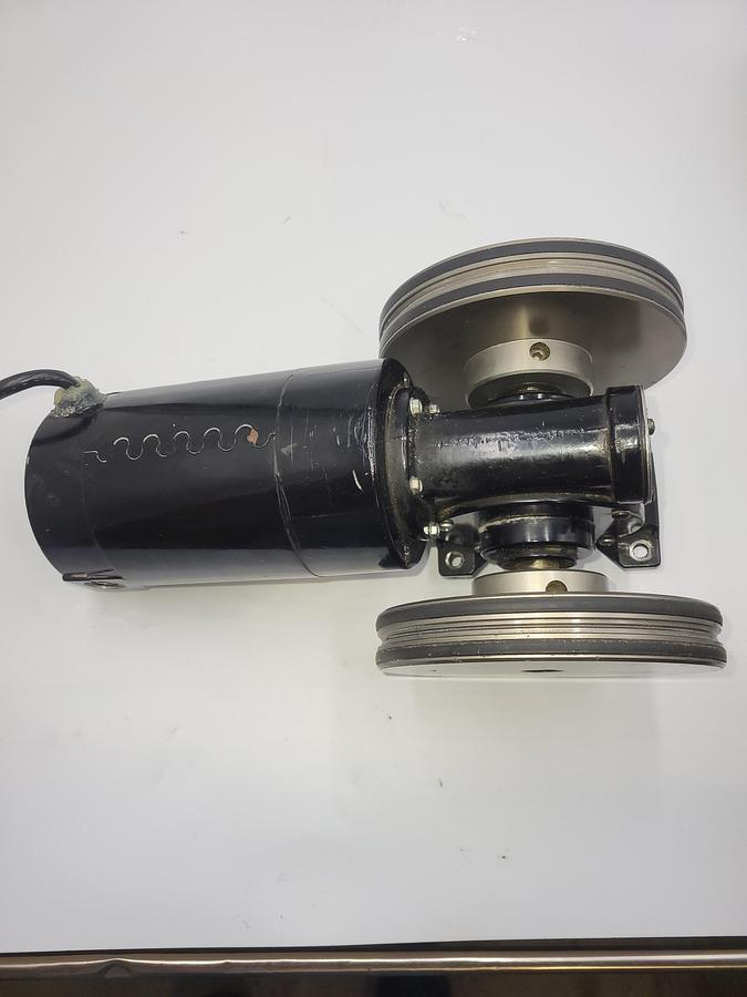 Used Baldor 1/8 HP model GP7400 Frame 74-JK-0 & 6" diameter pully 5 mm belt