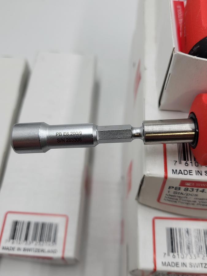 SWISS TOOLS MECA TORQUE VALUE: 2.0Nm / PB 8314.M 295304/506 **NEW IN BOX**