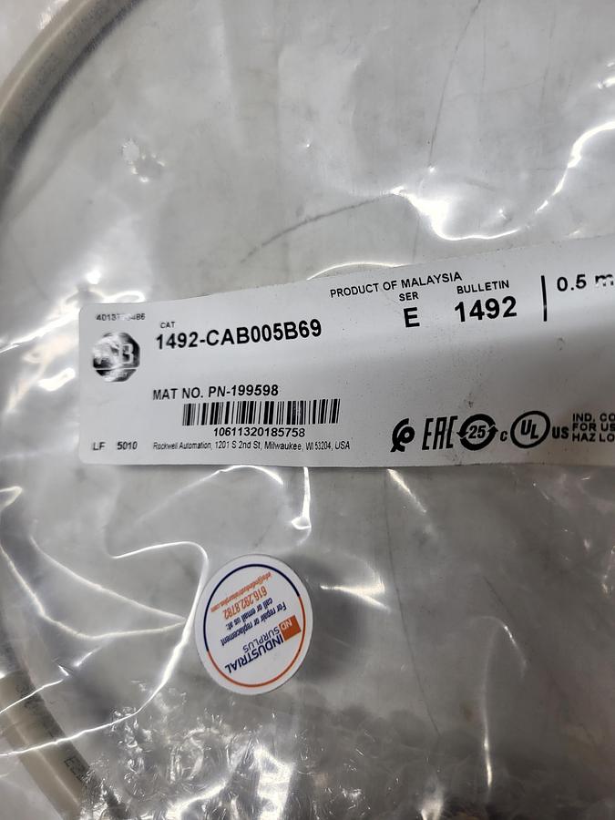 Allen-Bradley 1492-CAB005B69 Ser.E New!