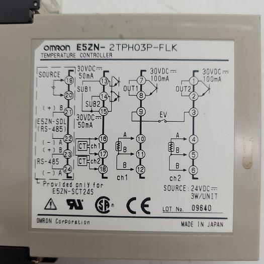 Omron Temperature Controller E5ZN-2TPH03P-FLK