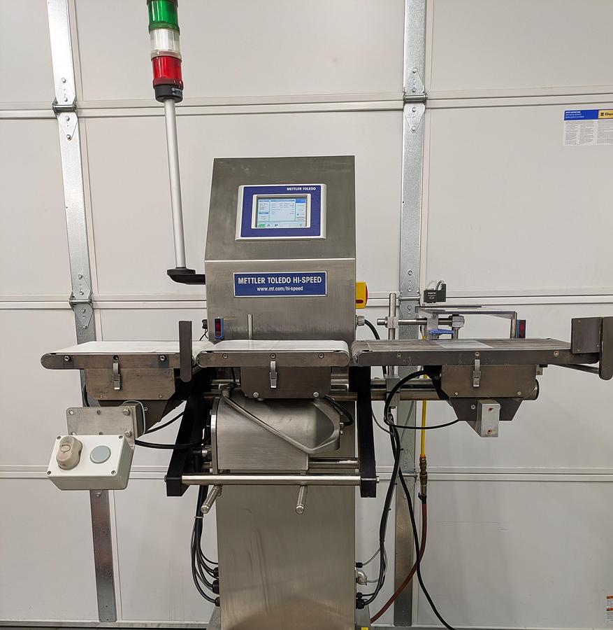 Used Mettler Toledo Check weigher model XE2