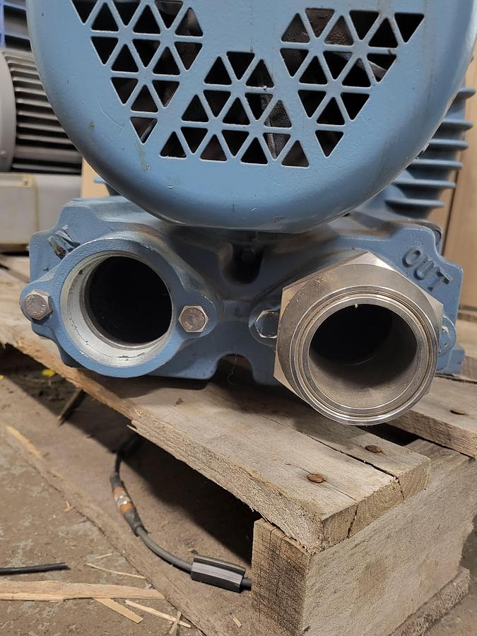 Used Ametek regenerative blower 3.5 HP TEFC 3 PH 230 / 460 V cat# 51895 RPM