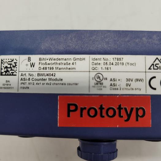 BIHL+Wiedemann GMBH BWU4042 ASi-5 Counter Module