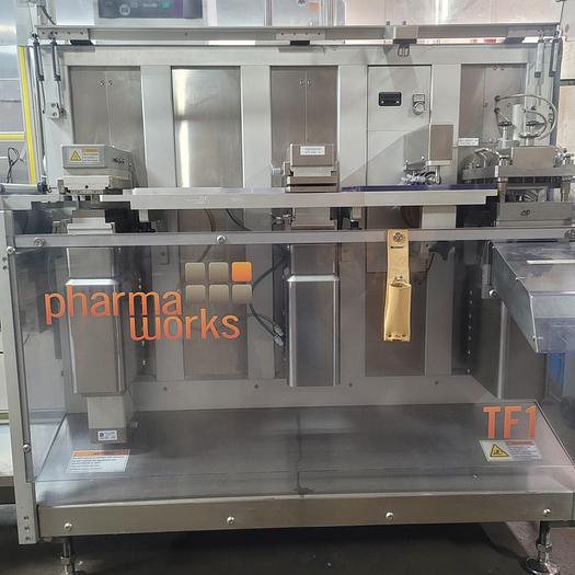Used PHARMAWORKS TF1 Thermoformer Blister machine (2013 model TF1_014)
