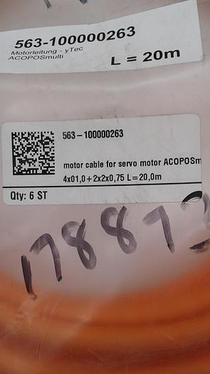 Used 563-100000263 Motor Cable L=20M