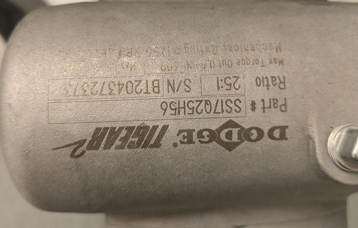 Used conveyor belt, 90 degree, stainless frame