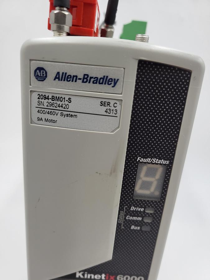Used Allen Bradley 2094-BM01-S ser. C Kinetix 6000 multi axis servo drive