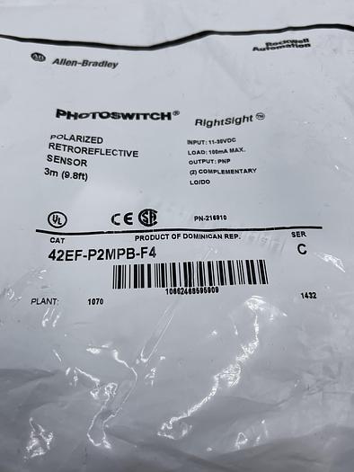 ALLEN-BRADLEY 42EF-P2MPB-F4 Ser C