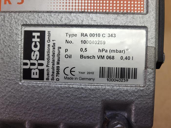 Used Busch 1005717 7AA80M-4K B14 RA 0010 C 343