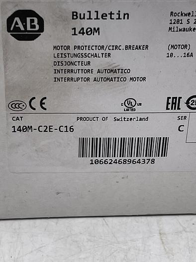 Allen-Bradley 140M-C2E-C16 Ser C