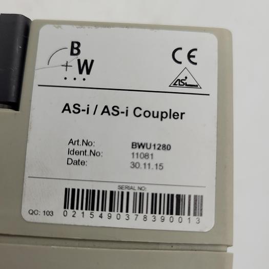 Used bihl/AS-i Coupler BWU1280 11081