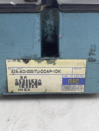 Used MAC 82A-AD-000-TU-DDAP-1DK. TU-DDAP-1DK